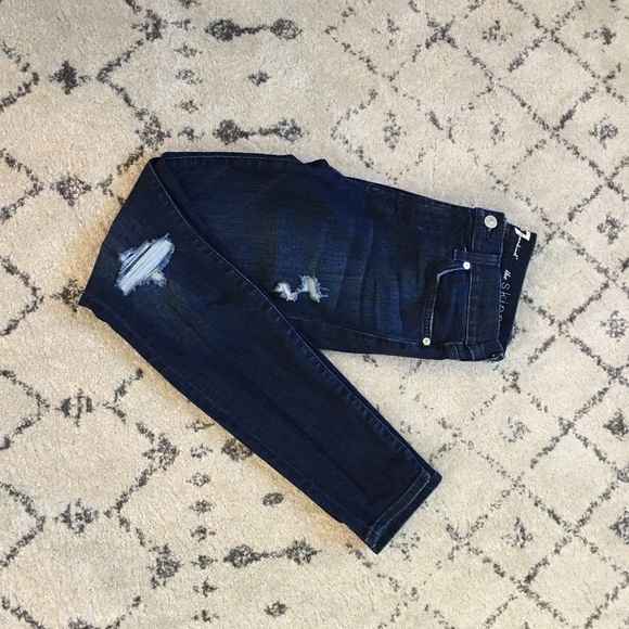 7 For All Mankind Skinny Jeans - Picture 2 of 3